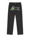 Icecream Running Dog Denim Jeans In Black