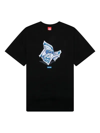 Icecream Logo-print T-shirt In Black