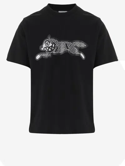 Icecream Logo-graphic Cotton T-shirt In Black