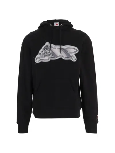 ICECREAM LOGO-PRINT COTTON HOODIE