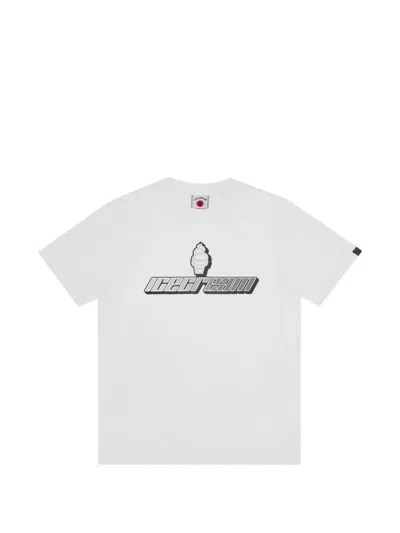 Icecream Mens Speedway Gradient Cotton T-shirt White