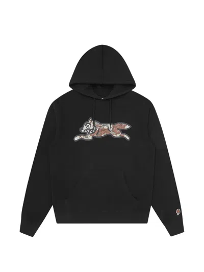 Icecream Long-sleeve Hoodie In Black