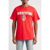 Icecream Luger Graphic T-shirt In Red