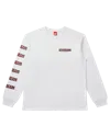 Icecream Luggage Long-sleeve Tee In White