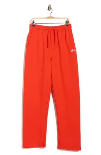 Icecream Master Cotton Sweatpants In Red