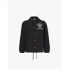 Icecream Mens Black Coach Shell Jacket In Black