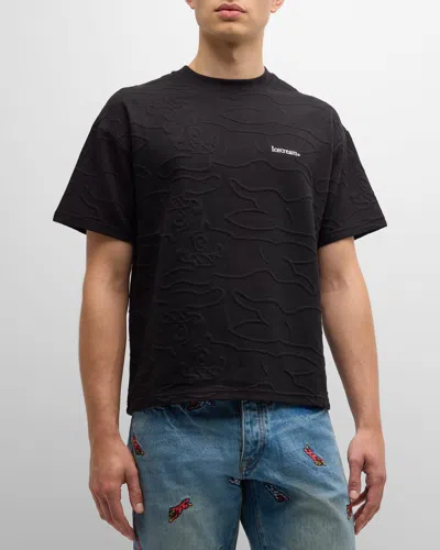 Icecream Blackened Oversize Knit T-shirt