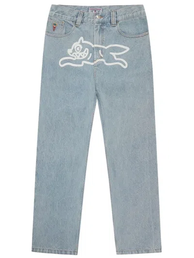 Icecream Men Light Blue Denim Jeans, 36 Luxury Jeans For Men Darveys