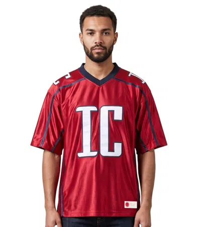 Icecream Men Red V Neck T-shirt