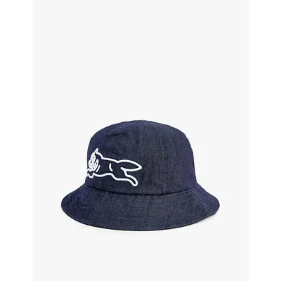 Icecream Mens Rinse Wash Denim Running Dog Bucket Hat