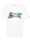 Icecream Mens Running Dog Graphic-print Cotton T-shirt White In White