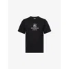 Icecream Mens Black Serve It Best Relaxed-fit Cotton-jersey T-shirt In Black