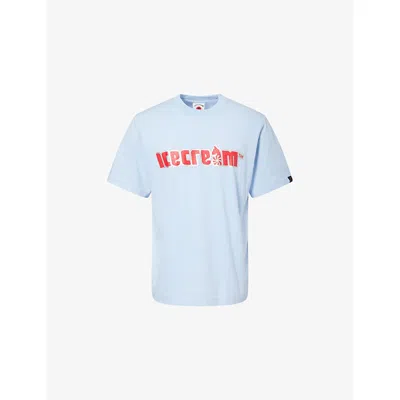 Icecream Mens Blue Soft Serve Cotton T-shirt