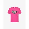 Icecream Running Puppy T-shirt In Pink