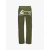 Icecream Mens Green Running Dog Denim Jeans