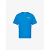Icecream Mens Blue We Serve It Best Printed Cotton T-shirt