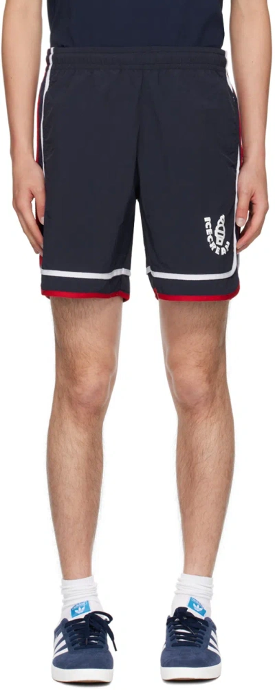 Icecream Navy Running Shorts