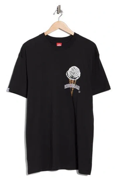 Icecream Out Of This World Graphic T-shirt In Black