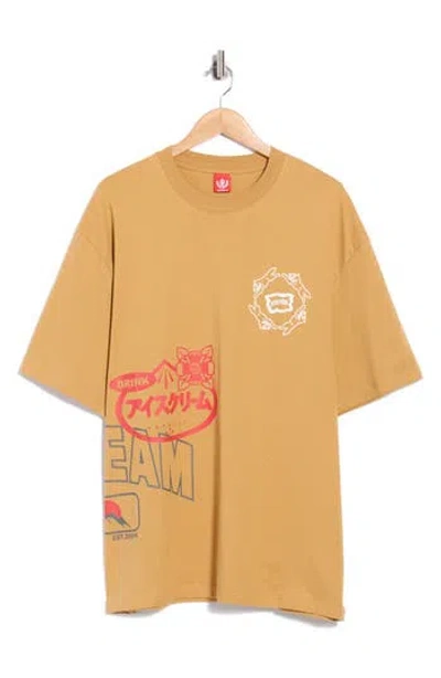 Icecream Overlay Cotton Jersey Graphic T-shirt In Multi