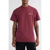 Icecream Oversize Tundra Embroidered T-shirt In Rhododendron