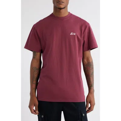 Icecream Oversize Tundra Embroidered T-shirt In Rhododendron