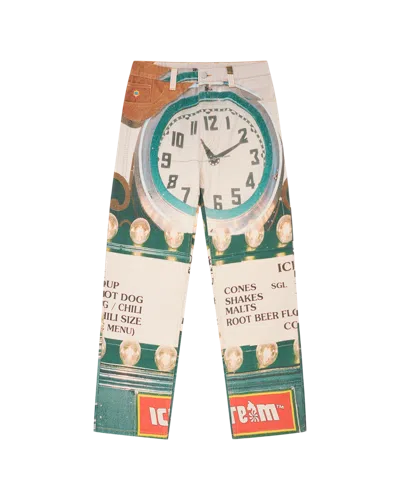 Icecream Kids' Parlor Double Scoop Denim Pants In Multi