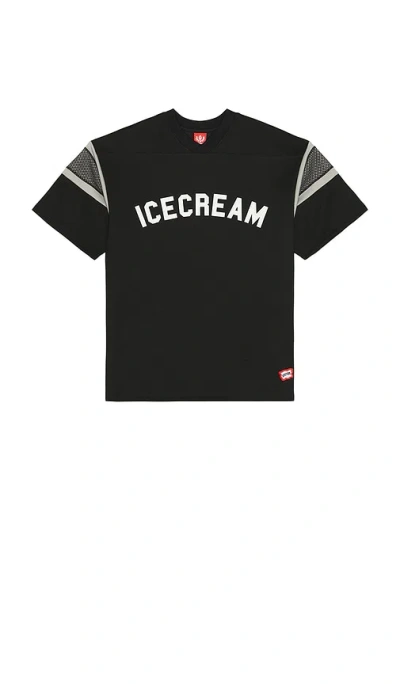 Icecream Pass Oversized Jersey In Black