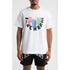 Icecream Pieces Graphic T-shirt In White