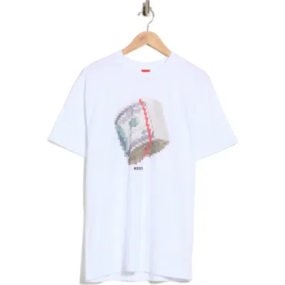 Icecream Pixel Graphic Cotton T-shirt In Multi