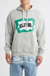 Icecream Play Graphic Hoodie In Gray