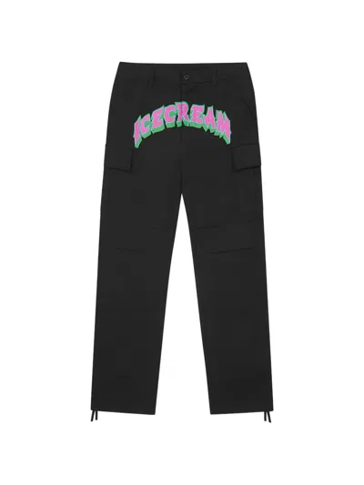 Icecream Pocket Trousers In Black