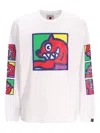 Icecream Pop Art Running Dog Langarmshirt In Multi