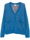 Icecream Blue Popsicle Cardigan In Blue