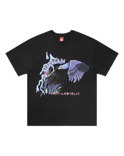 Icecream Kids' Powers Ss Tee In Black