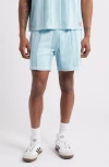 Icecream Practice Mesh Shorts In Blue