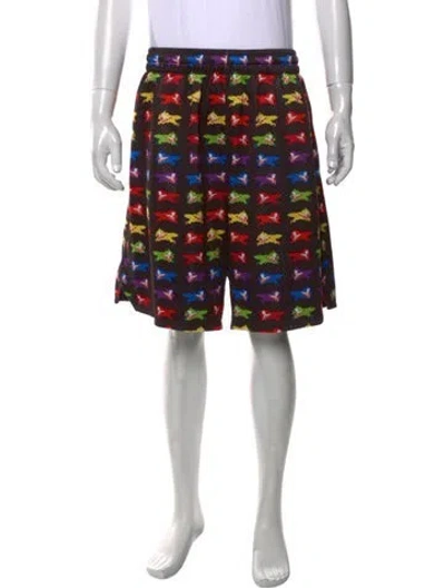 Pre-owned Icecream Printed Jogger Shorts In Multi