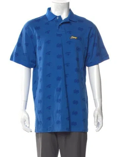 Pre-owned Icecream Printed Short Sleeve Shirt In Blue