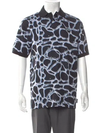 Pre-owned Icecream Printed Short Sleeve Shirt W/ Tags In Blue