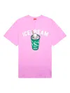 Icecream Printed Short-sleeve T-shirt In Pink