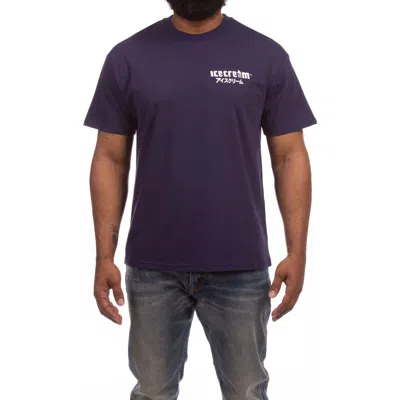 Icecream Refrigerator Graphic T-shirt In Blue