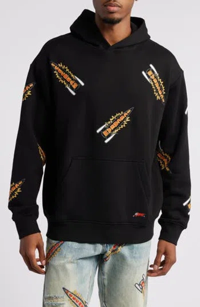 ICECREAM ICECREAM ROCKETS EMBROIDERED HOODIE