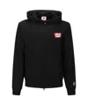 Icecream Roundabout Zip Through Hoodie In Black