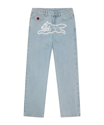 Icecream Run Dog Straight Leg Jeans In White