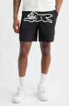 Icecream Runner Logo Shorts In Black