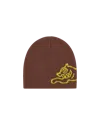 Icecream Running Dog Beanie In Brown