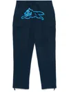 Icecream Running Dog Cargo Trousers In Blue