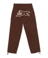 Icecream Running Dog Cargo Trousers In Brown