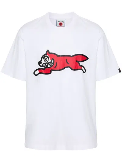 ICECREAM RUNNING DOG COTTON T-SHIRT