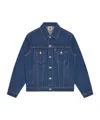 Icecream Running Dog Denim Jacket In Blue