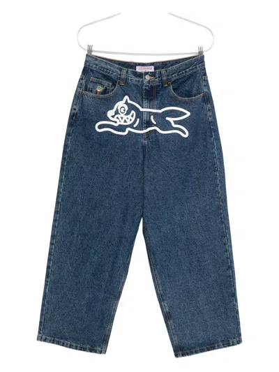Icecream Running Dog Denim Jeans In Blue